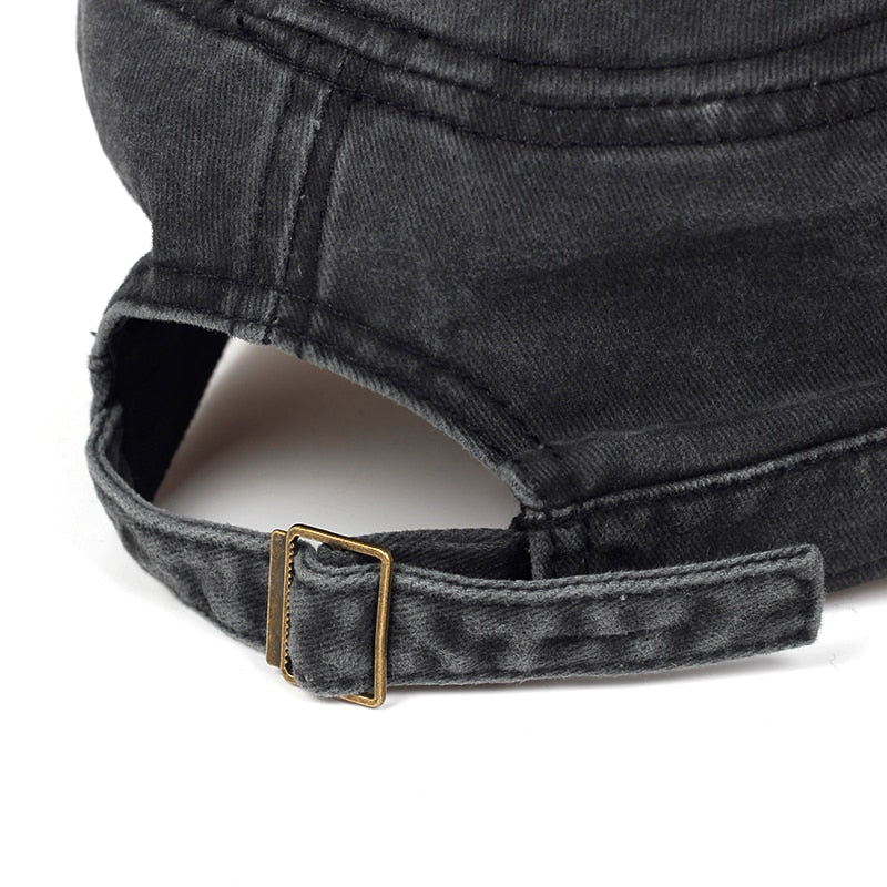 Military Army Cap Unisex Baumwolle Basecap Kappe Mütze Wandern-Sport verstellbar