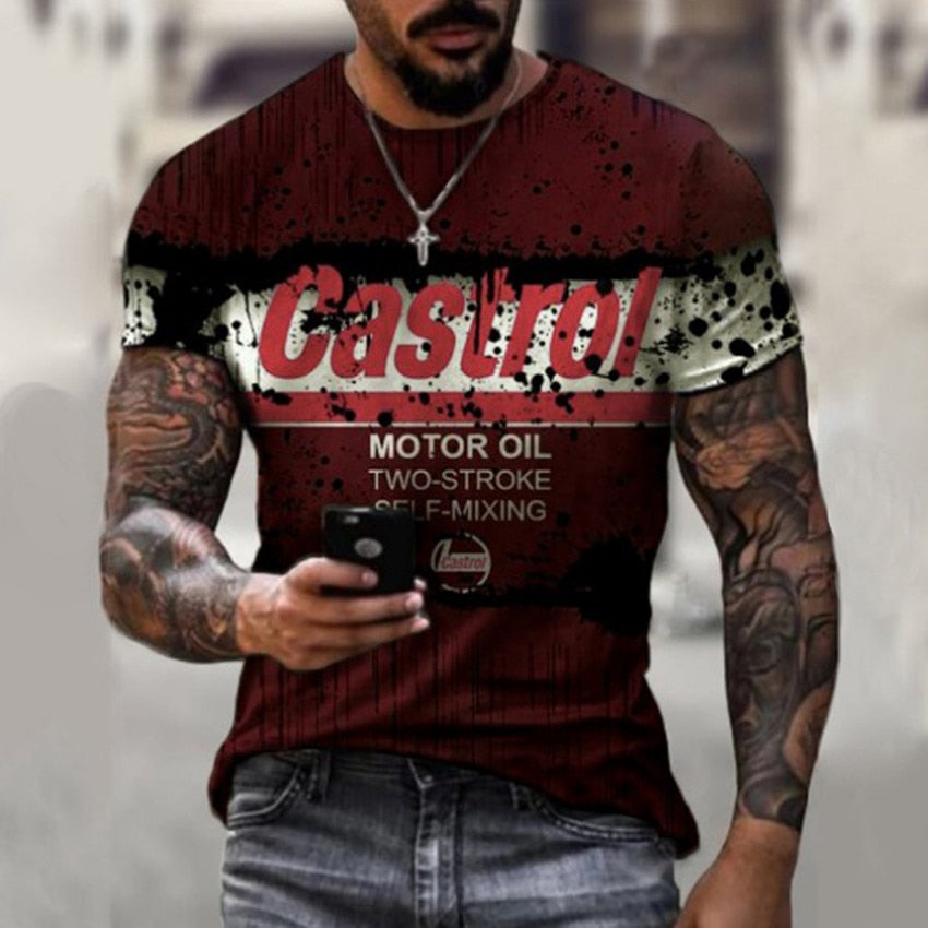 Herren Corona Extra 3D T-Shirt Rundhals Unisex Sommer Streetwear