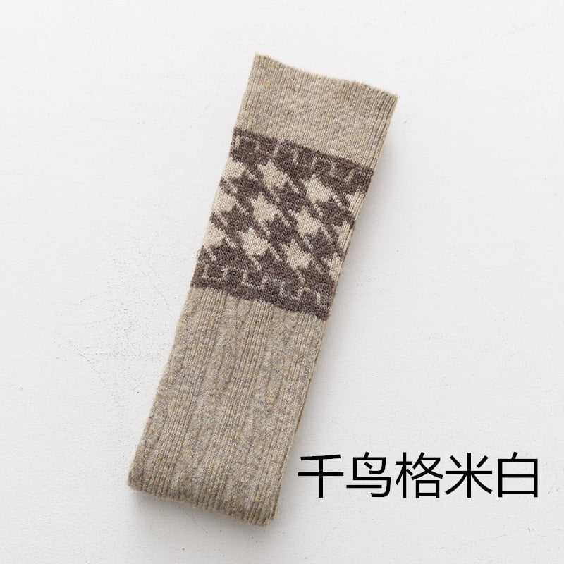 Damen Lange Socken Beinwärmer Stulpen Beinlinge Häkeln Kniestrümpfe Overknees