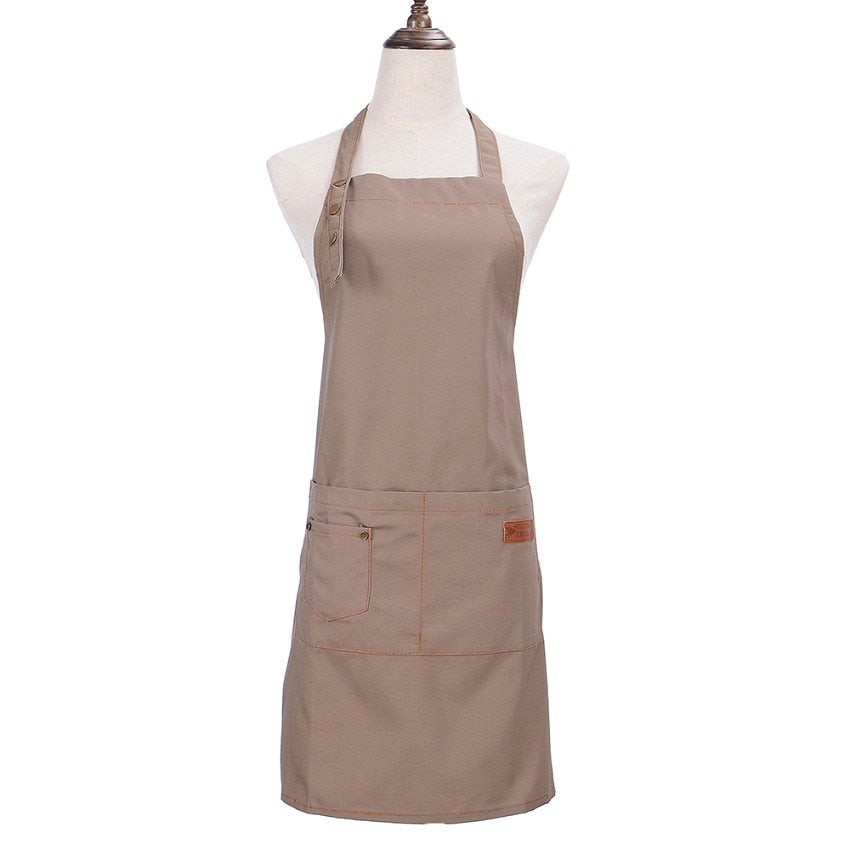 Chef Schürze Kochschürze Kellner Bistroschürze Küchenschürze Grillschürze Latzschürze