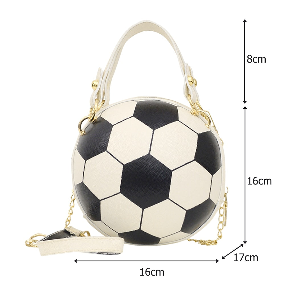 Damen Handtasche Schultertasche Fashion Umhängetasche Basketball