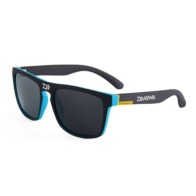 DAIWA Herren HD Polarisiert Sonnenbrille 100% UV400 -Polycarbonat Pilotenbrille