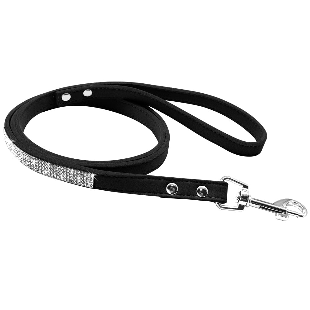 Hundehalsband Strass Silber Mops Halsband S M L Hunde Chihuahua Pink