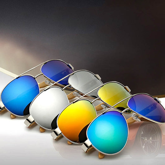 Sonnenbrille Verspiegelt Pilotbrille Fliegerbrille Brille Herren Damen UV400