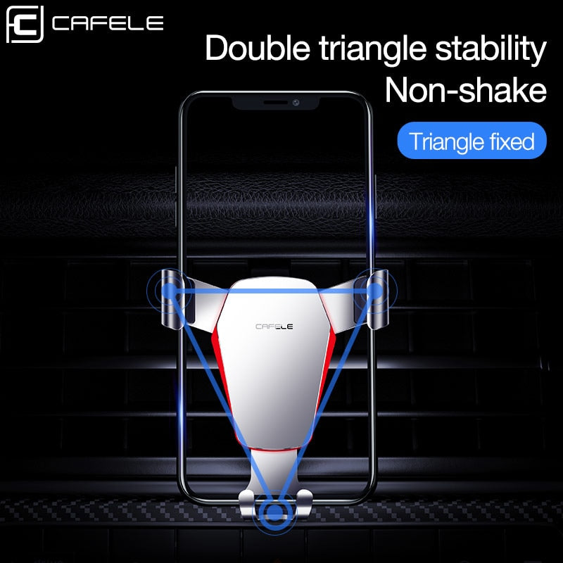 CAFELE Handy Auto Halterung Metall KFZ Automatik Clamp Halter Für Iphone Samsung