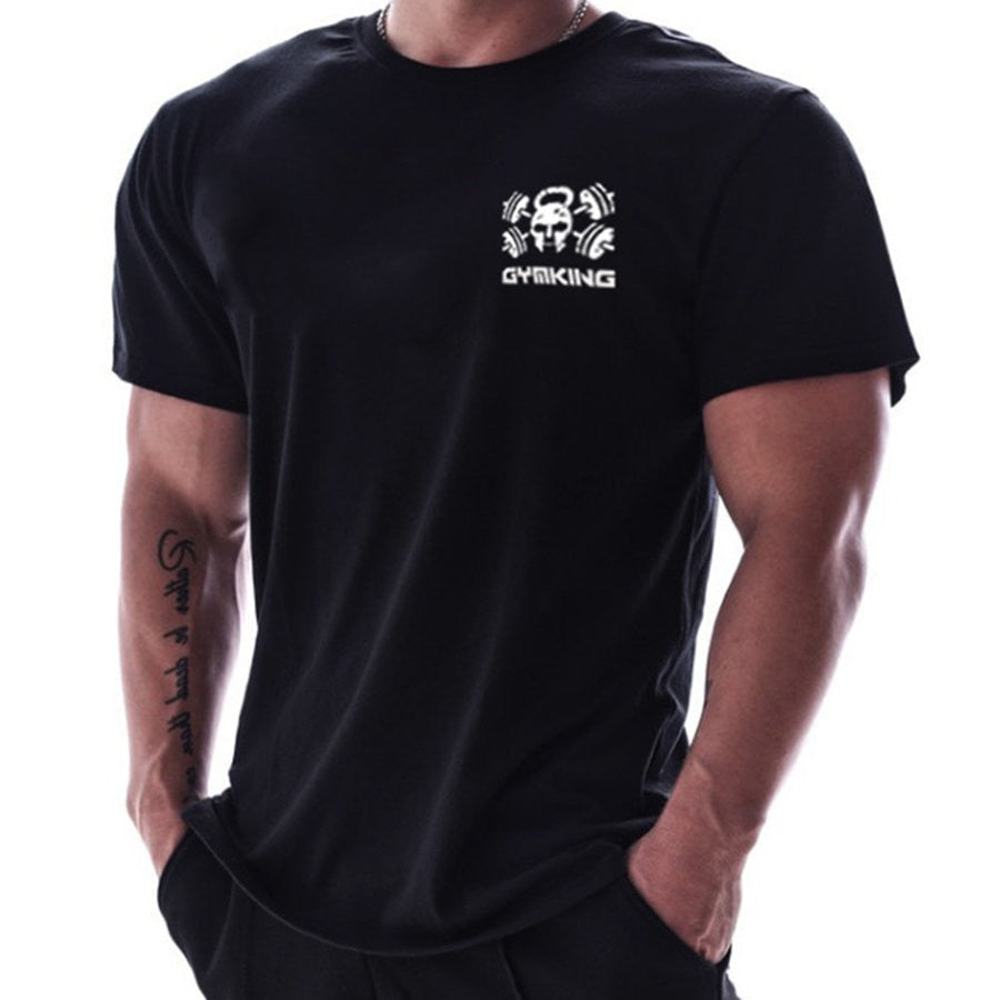 GYM Shirt Sport T-Shirt Men Herren Fitness Sportswear Unisex Streetwear