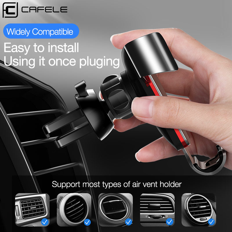 CAFELE Handy Auto Halterung Metall KFZ Automatik Clamp Halter Für Iphone Samsung