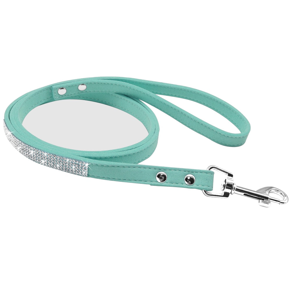 Hundehalsband Strass Silber Mops Halsband S M L Hunde Chihuahua Pink