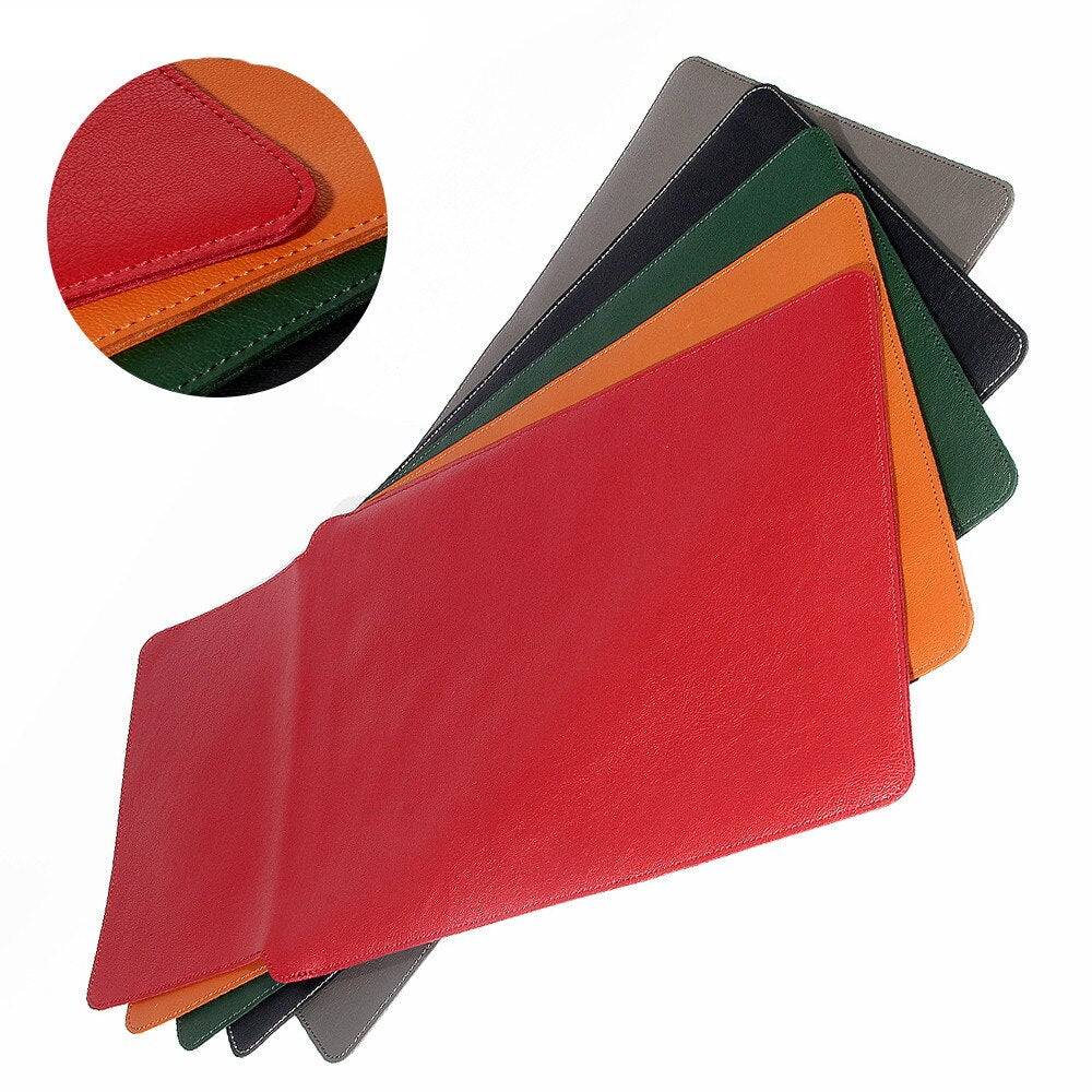 Leder Laptop Tasche Sleeve Hülle Case Cover für Macbook Air Pro 13.3 14 15 Zoll