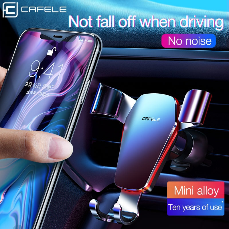CAFELE Handy Auto Halterung Metall KFZ Automatik Clamp Halter Für Iphone Samsung