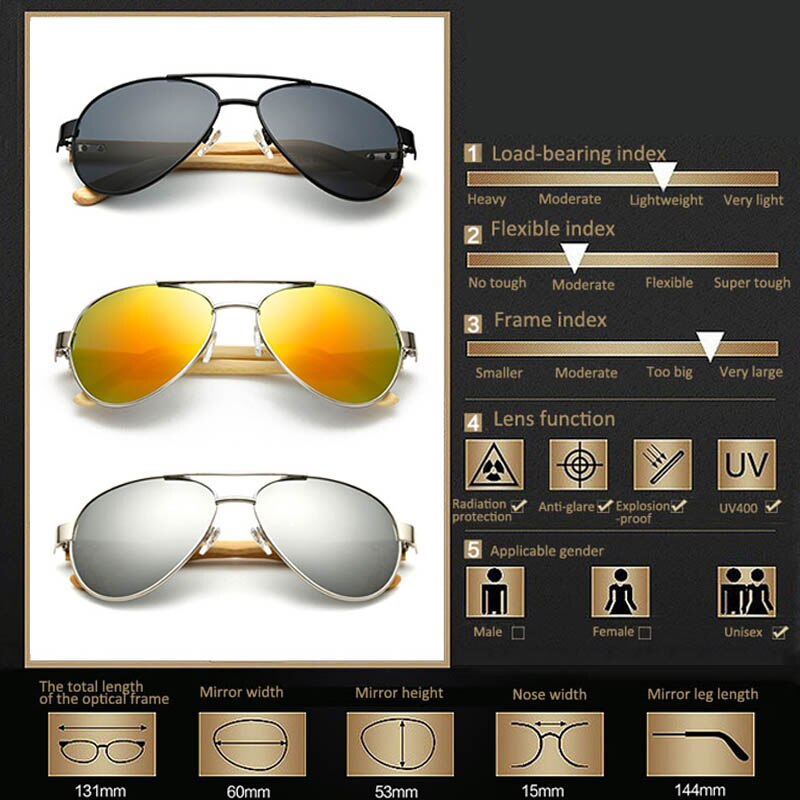 Sonnenbrille Verspiegelt Pilotbrille Fliegerbrille Brille Herren Damen UV400