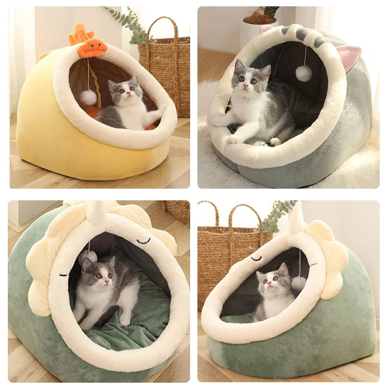 Hunde Katzen Hütte Höhle Haus Bett Tier Korb Indoor waschbar