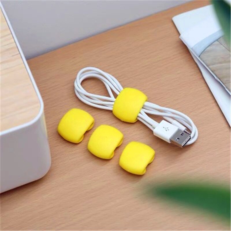 4 Stück Kabelclip Kabel Organizer Kabelschelle Kabelklemme Kabelhalter