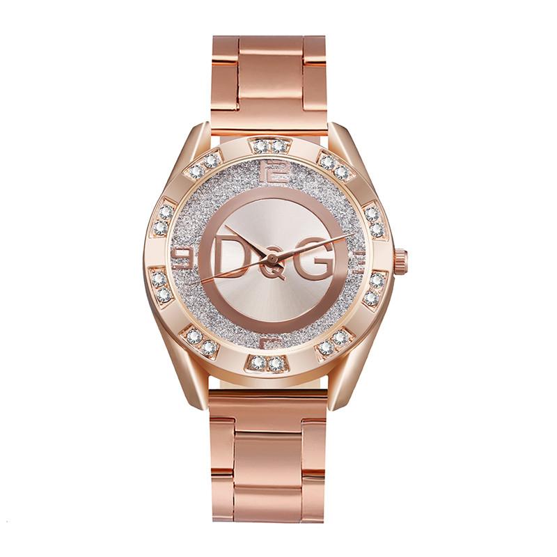 Orologio da Polso Donna Quarzo Quadrante Acciaio Inossidabile Classico Elegante