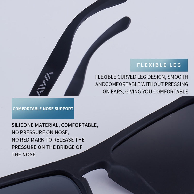 DAIWA Herren HD Polarisiert Sonnenbrille 100% UV400 -Polycarbonat Pilotenbrille