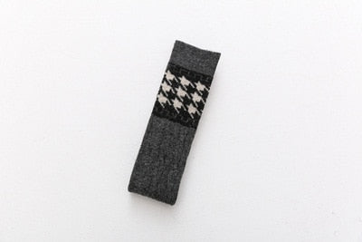 Damen Lange Socken Beinwärmer Stulpen Beinlinge Häkeln Kniestrümpfe Overknees