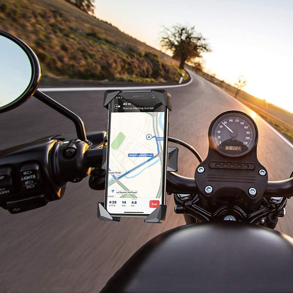 Untoom Fahrrad Handy Halterung Motorrad Lenker Roller Smartphone Halter 360°