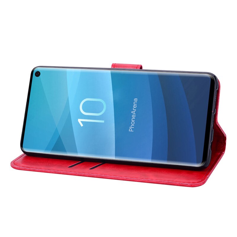 Handy Tasche Schutzhülle Book Case Flip Cover Wallet Etui Handy Hülle Schwarz