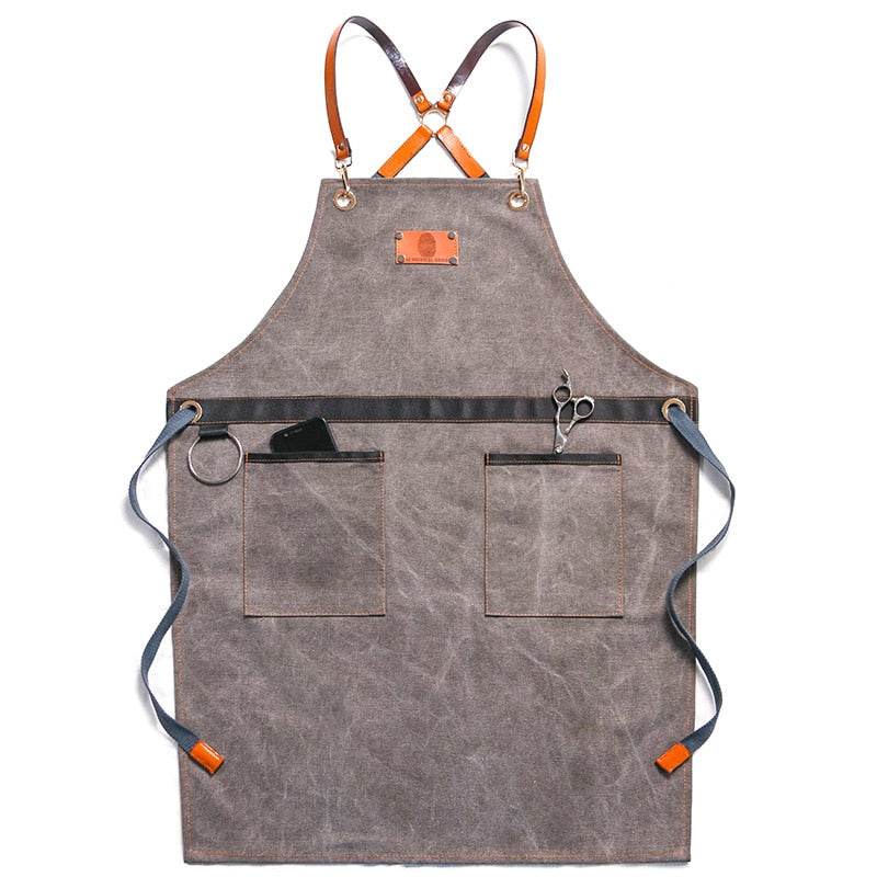 Chef Schürze Kochschürze Kellner Bistroschürze Küchenschürze Grillschürze Latzschürze