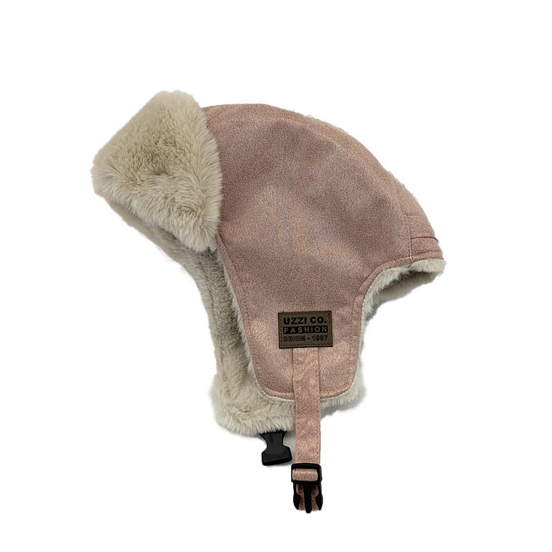 Fliegermütze Wintermütze Fellmütze Schapka Uschanka Pilotenmütze Mütze