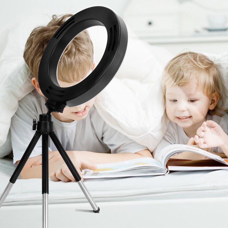 Selfie Ringlicht mit Stativ-Ständer 6 Zoll LED Ring Fotografie