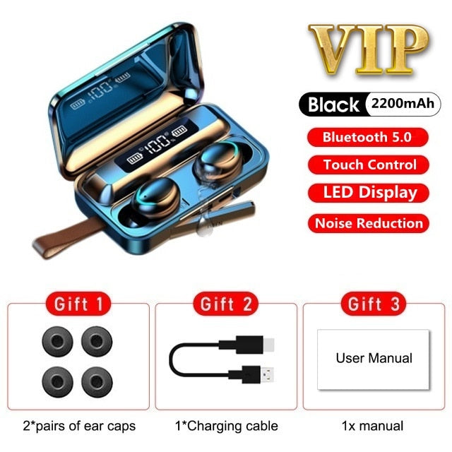 Bluetooth 5,2 Kopfhörer Mini Gaming Headset Stereo Ohrhörer EarBuds mit Mikro