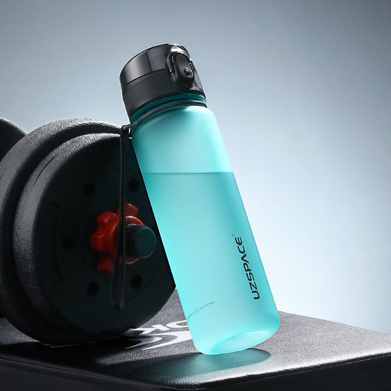 UZSPACE 500ML Trinkflasche Sportflasche Wasserflasche Getränkeflasche BPA-frei Tritanflasche