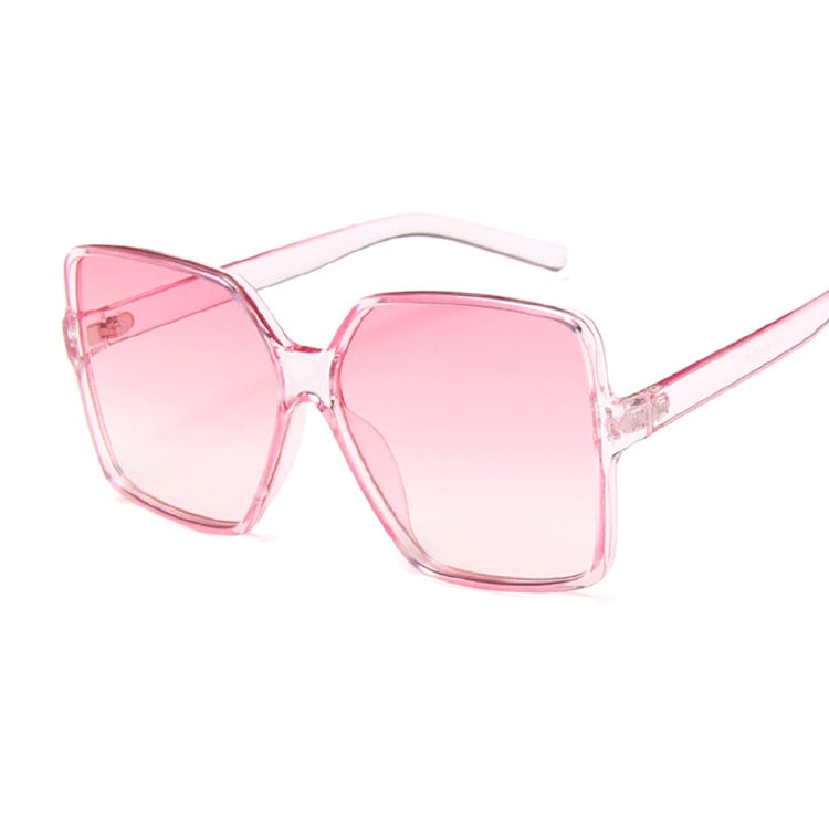 Designer Sonnenbrille Damen Herren Quadratische Übergröße Gläser Vintage UV400