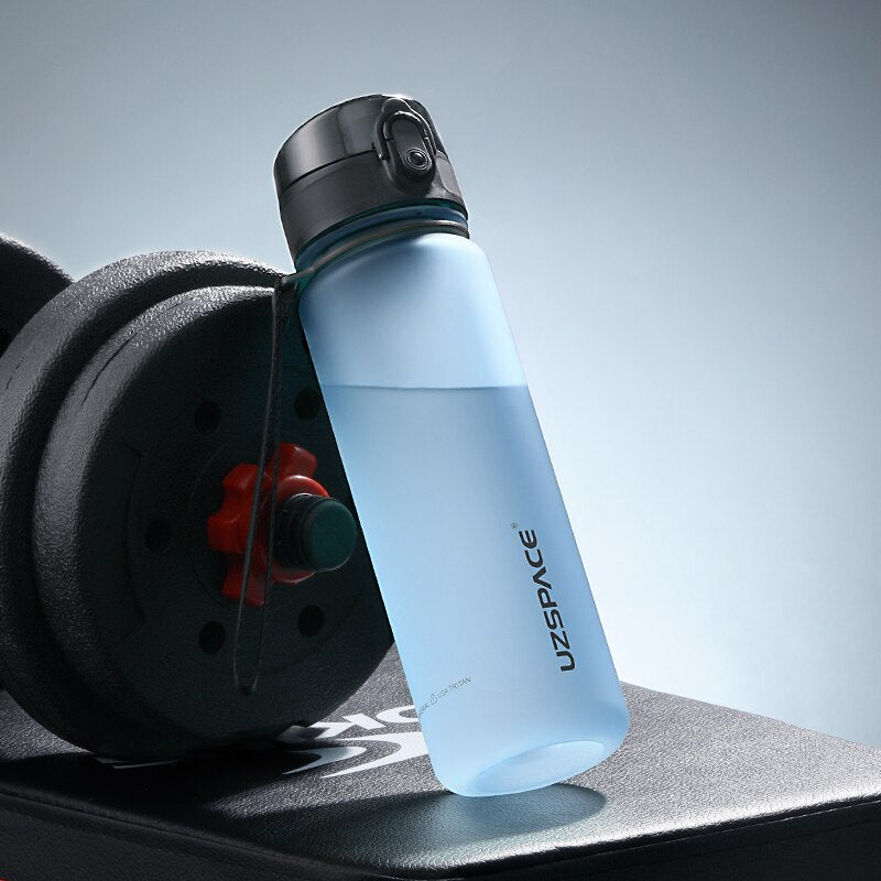 UZSPACE 500ML Trinkflasche Sportflasche Wasserflasche Getränkeflasche BPA-frei Tritanflasche