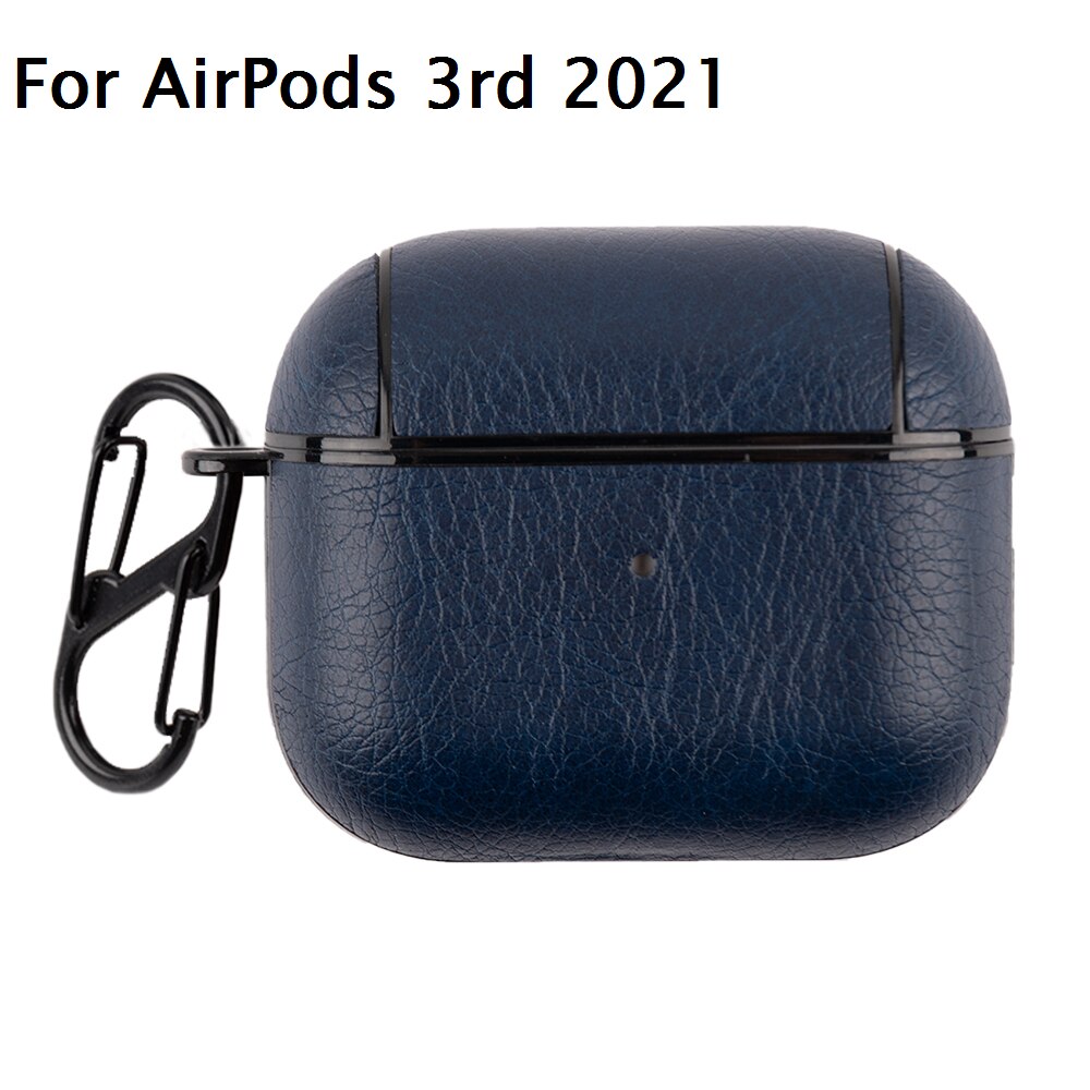 PU-Leder Schutzhülle Apple AirPods 3 Pro Hülle Case Headphones Cover Kopfhörer Kingxbar