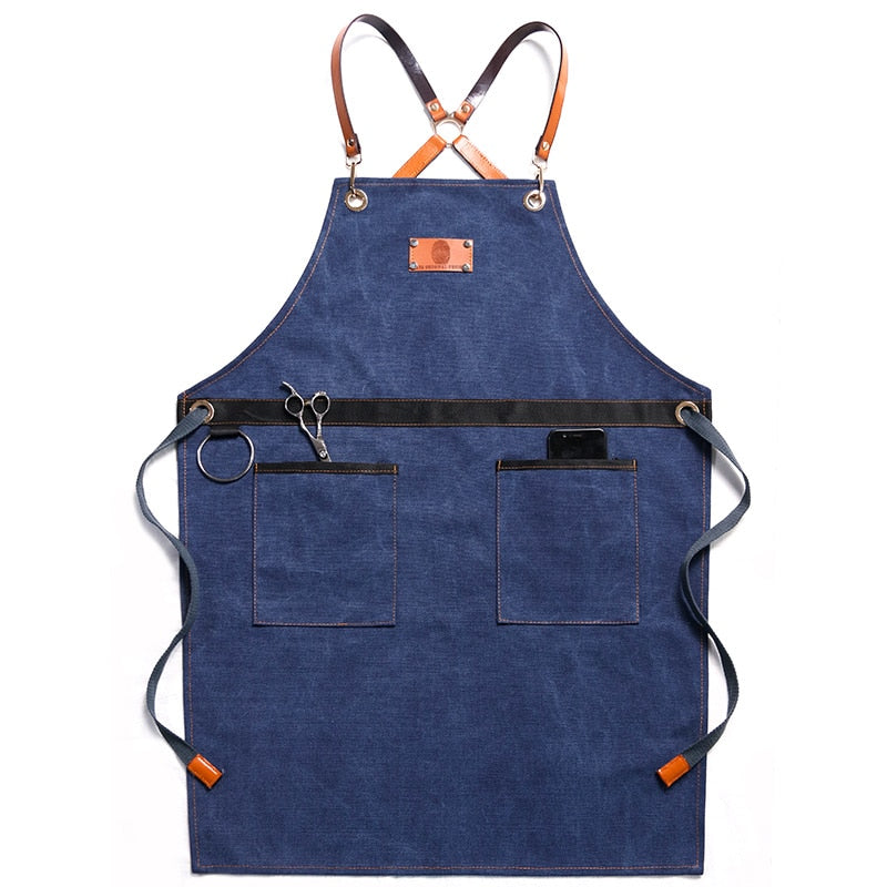 Chef Schürze Kochschürze Kellner Bistroschürze Küchenschürze Grillschürze Latzschürze
