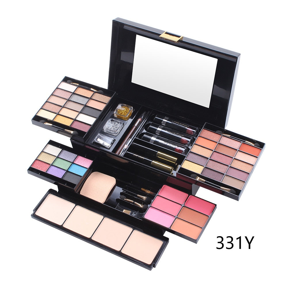 180 Colors Make-up Set Lidschatten Kosmetik Palette Natur Farben Schminkkassette
