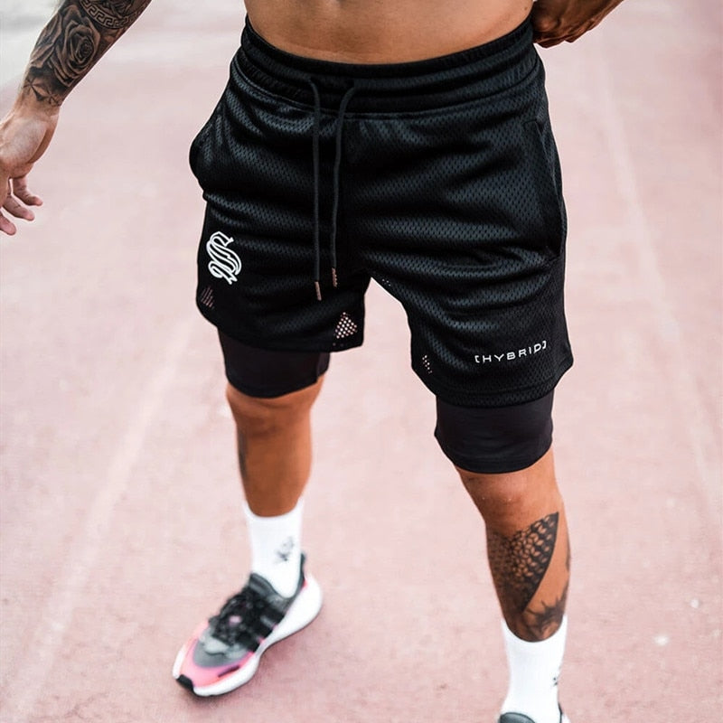 Shorts Bermudas Sporthose Kurze Kurzhose Jogging Unifarben Herren Fitness Gym