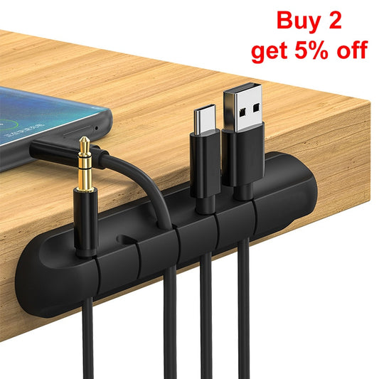Kabelhalter Kabel organizer Kabelführung selbstklebend 3M Schreibtisch Clip
