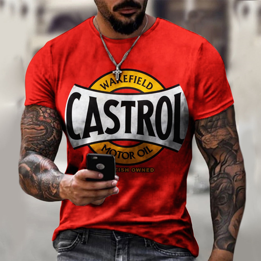 Herren Corona Extra 3D T-Shirt Rundhals Unisex Sommer Streetwear