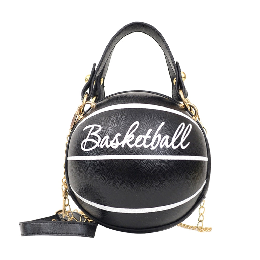 Damen Handtasche Schultertasche Fashion Umhängetasche Basketball