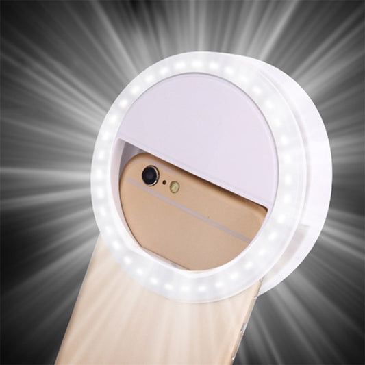LED Ring Blitz Universal Selfie Licht Tragbares Handy 36 LEDs Selfie Lampe Leuchtring Clip Für iPhone 11 X XR Samsung