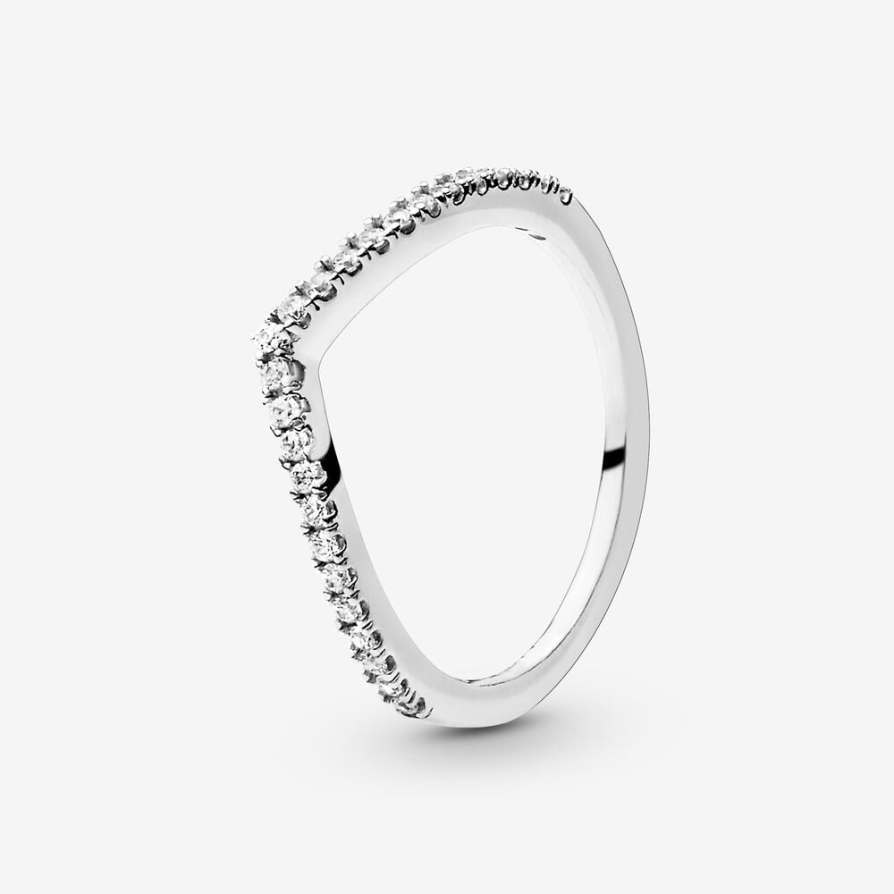 Massiv Sterling Silber 925 Ring filigran Fashion Damenring mit 3A Zirkonia