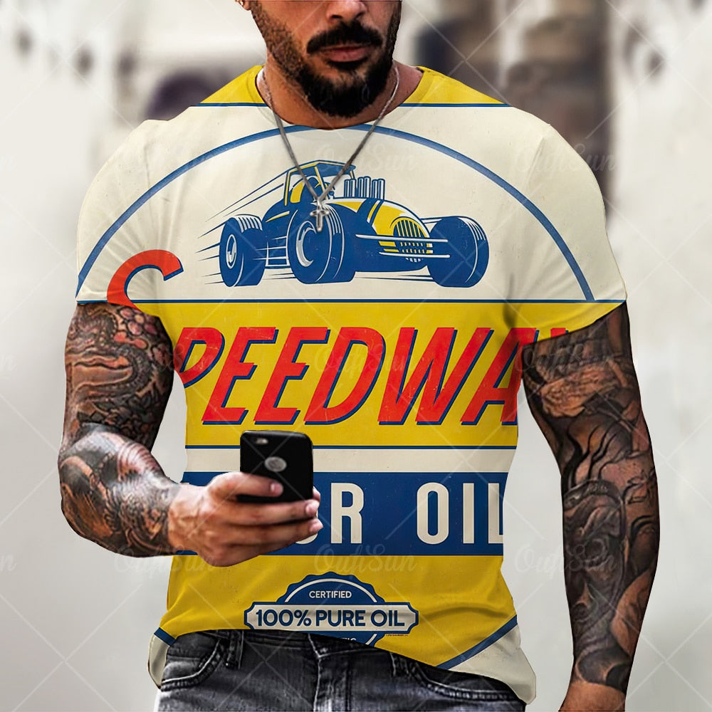 Herren Corona Extra 3D T-Shirt Rundhals Unisex Sommer Streetwear