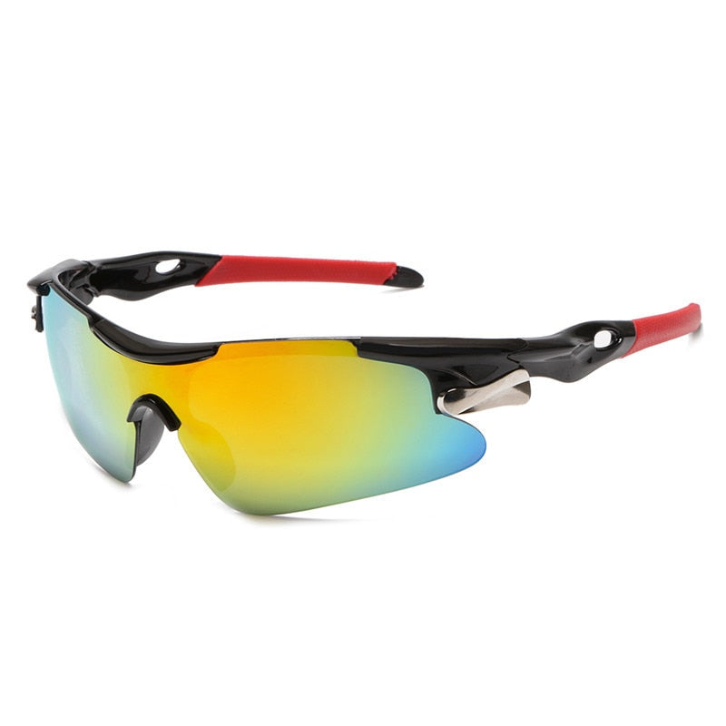 Fahrradbrille Polarisiert Sportbrille Sonnenbrille Brille UV400 in 7 Farbe