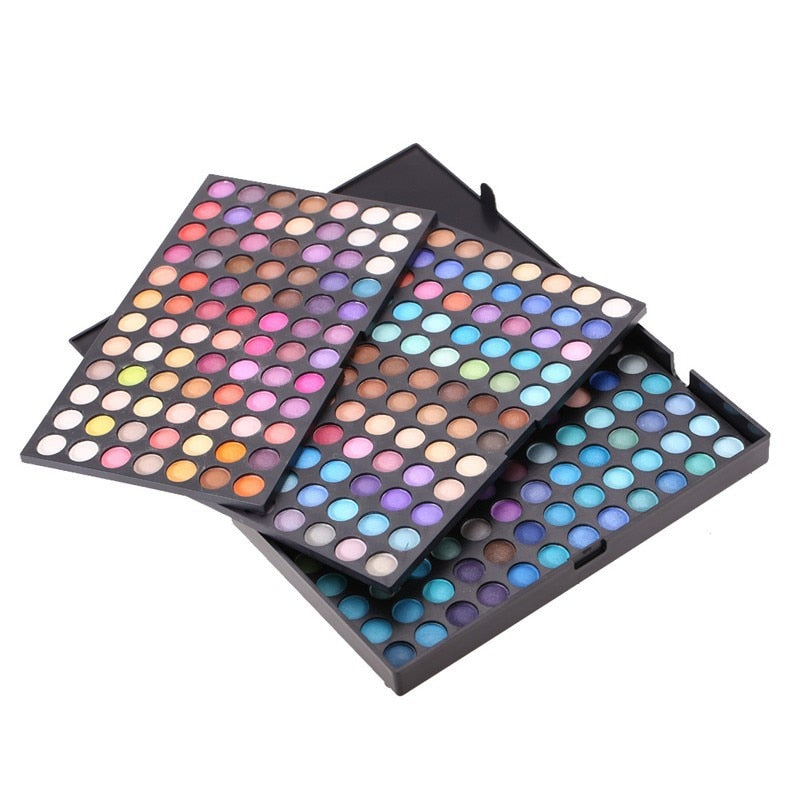 180 Colors Make-up Set Lidschatten Kosmetik Palette Natur Farben Schminkkassette