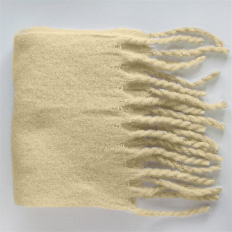 XXL Damen Winterschal Viskose Stola Schlauchschal  Halstuch Strickschal Loop NEU