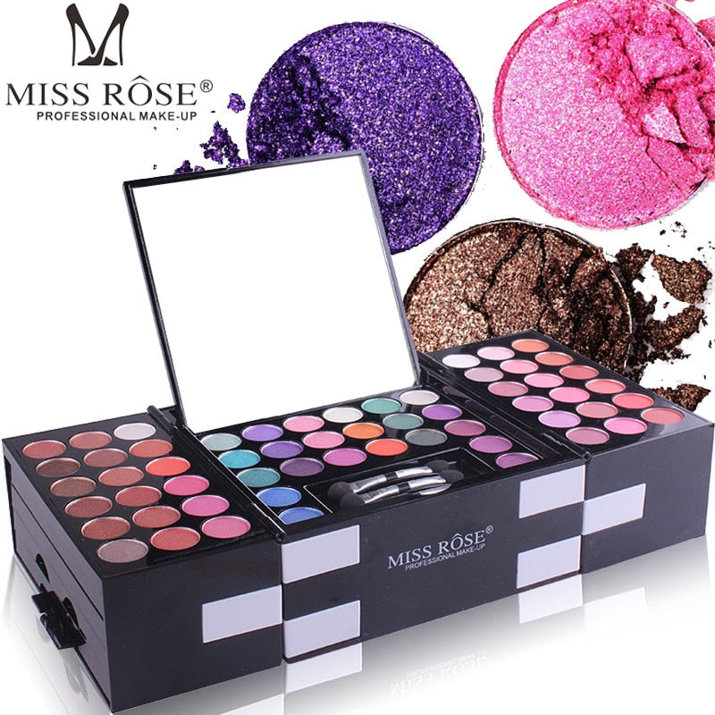 180 Colors Make-up Set Lidschatten Kosmetik Palette Natur Farben Schminkkassette