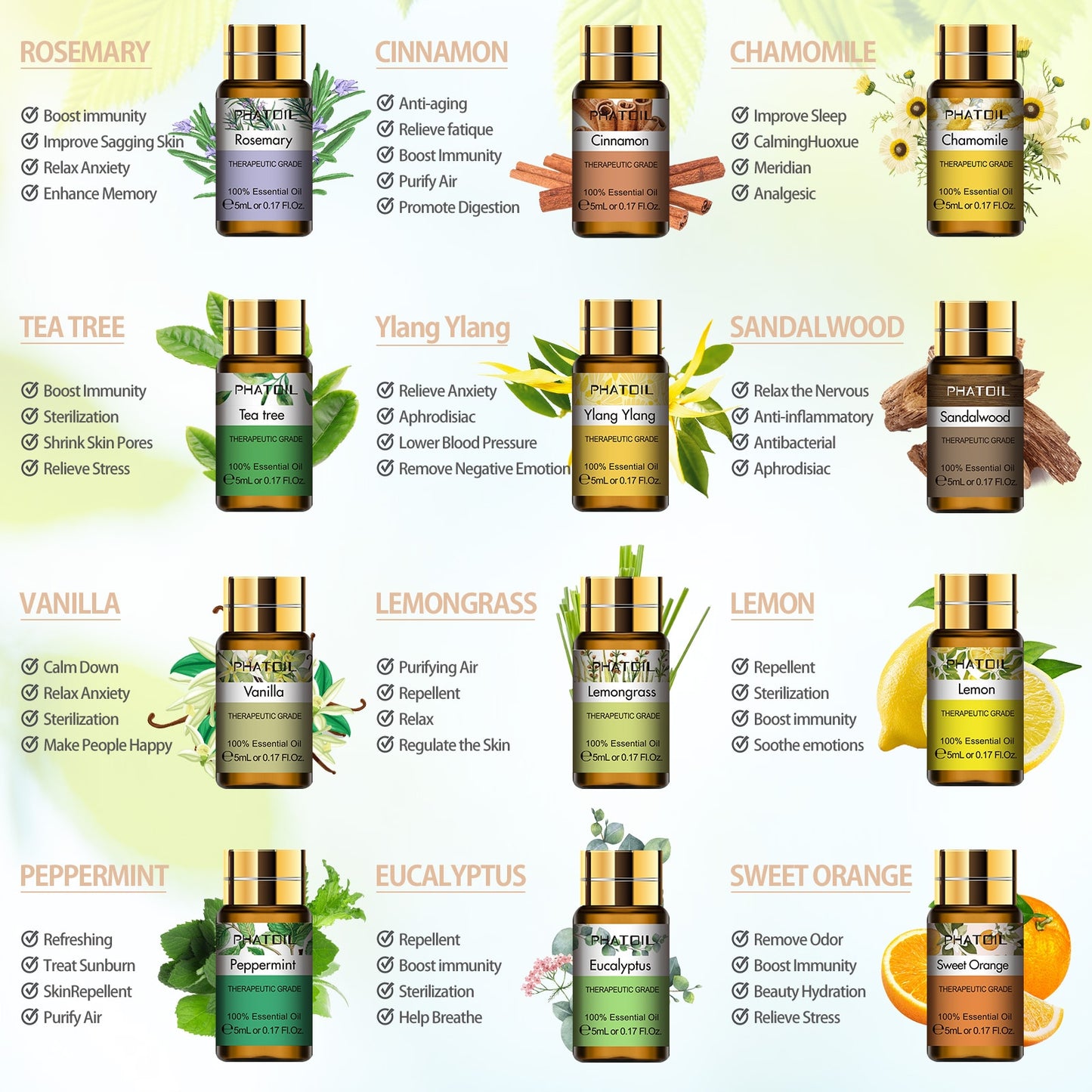 15 Duftöle Duftöl Aromaöle Aromaöl Raumduftöle Raumöle Raumöl Geschenkbox