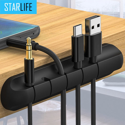 Kabelhalter Kabel organizer Kabelführung selbstklebend 3M Schreibtisch Clip