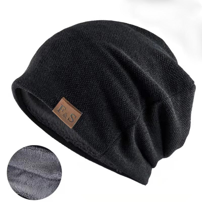 Warme Herren Frauen Wintermütze Fleece Mütze Strickmütze Kappe Hut Unisex Cap