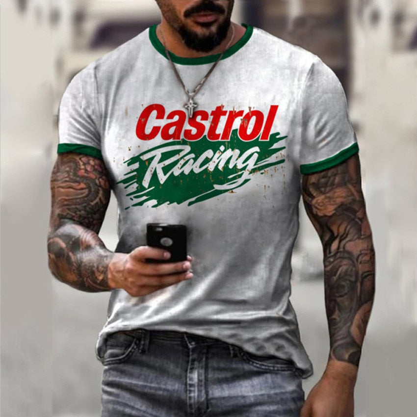 Herren Corona Extra 3D T-Shirt Rundhals Unisex Sommer Streetwear