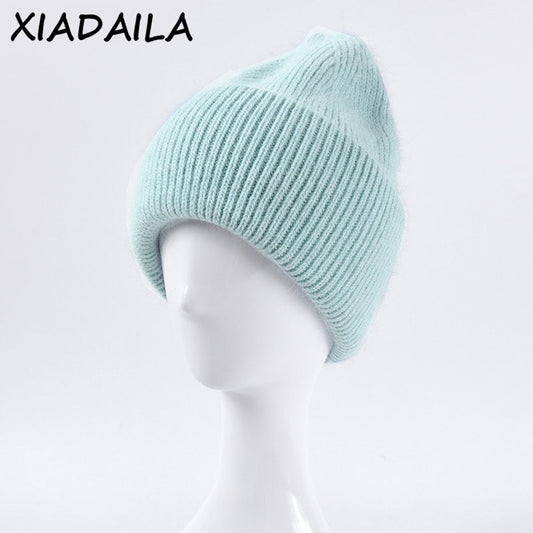 Warme Damen Wintermütze Woll Mütze Strickmütze Kappe Hut Unisex