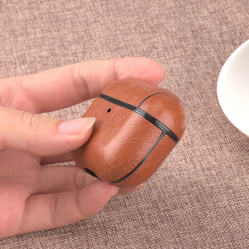 PU-Leder Schutzhülle Apple AirPods 3 Pro Hülle Case Headphones Cover Kopfhörer Kingxbar