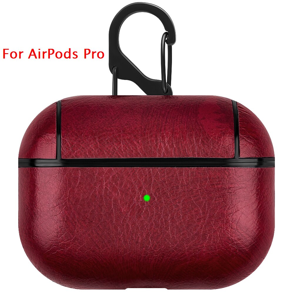PU-Leder Schutzhülle Apple AirPods 3 Pro Hülle Case Headphones Cover Kopfhörer Kingxbar
